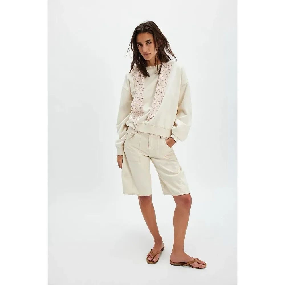 Free People Headscarf Hoodie